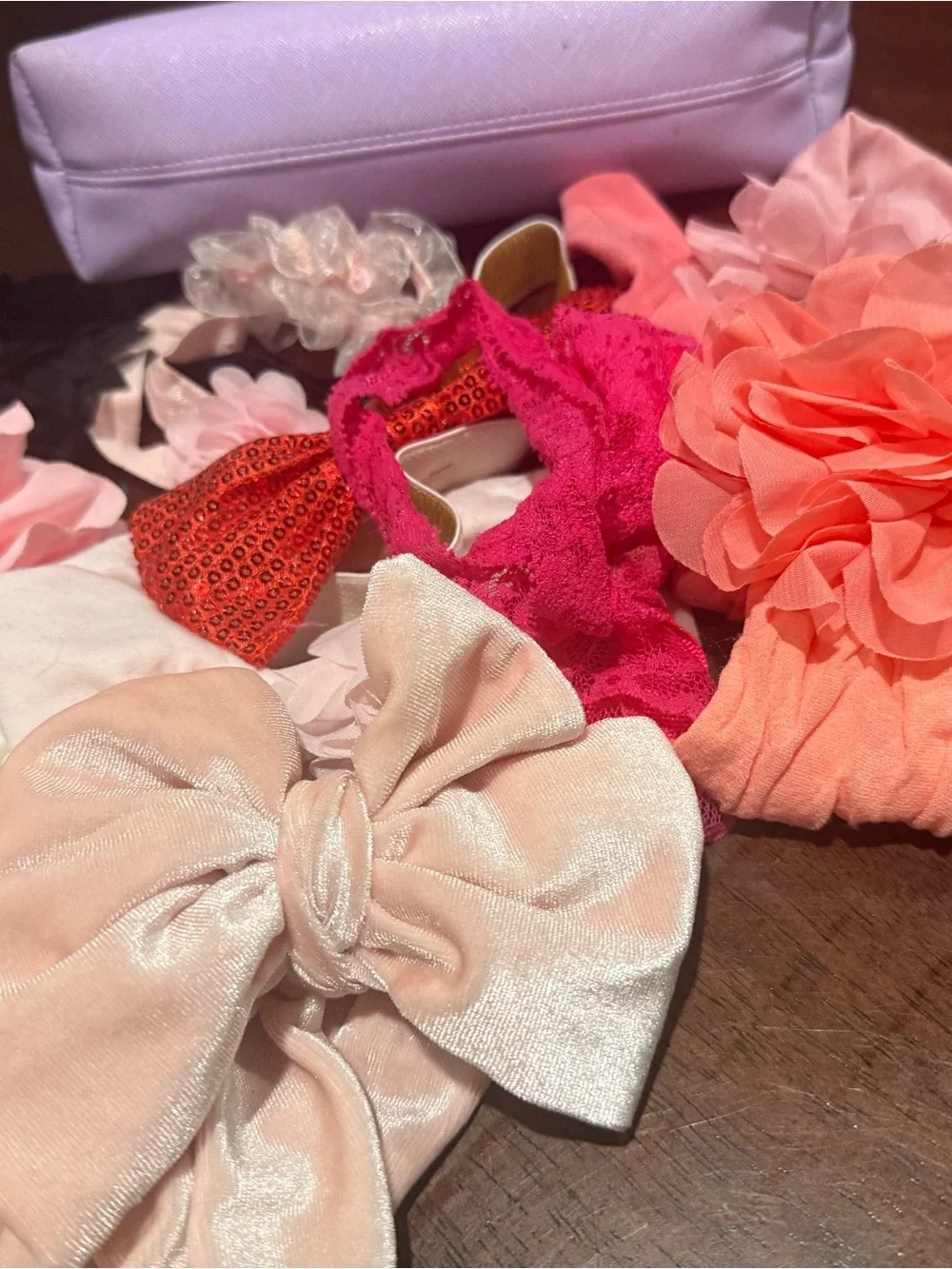Bows and a bag